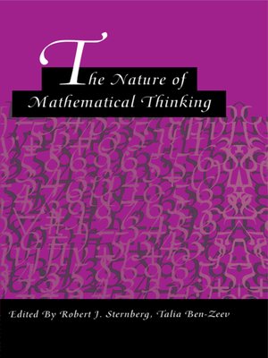 cover image of The Nature of Mathematical Thinking